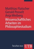 Cover: Wissenschaftliches Arbeiten im Philosophiestudium - UTB