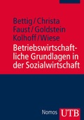 Cover: Betriebswirtschaftliche Grundlagen in der Sozialwirtschaft - UTB