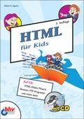 Cover: HTML f&uuml;r Kids - mitp/bhv