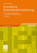 Cover: Grundkurs Datenbankentwicklung - Vieweg+Teubner Verlag