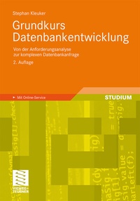 Enlarge image Cover: Grundkurs Datenbankentwicklung - Vieweg+Teubner Verlag