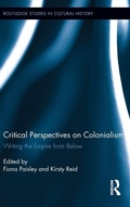 Cover: Critical Perspectives on Colonialism - Routledge