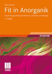 Abbildung von: Fit in Anorganik - Vieweg+Teubner Verlag