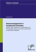 Cover: Krisenmanagement in touristischen Einheiten - Diplomica Verlag
