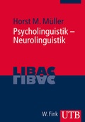 Cover: Psycholinguistik - Neurolinguistik - UTB