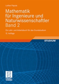 Bild vergrößern Bild: Mathematik für Ingenieure und Naturwissenschaftler Band 2 - Vieweg+Teubner Verlag