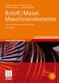 Cover: Roloff/Matek Maschinenelemente - Vieweg+Teubner Verlag