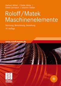 Bild vergrößern Bild: Roloff/Matek Maschinenelemente - Vieweg+Teubner Verlag