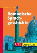 Cover: Romanische Sprachgeschichte - UTB