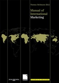 Cover: Manual of International Marketing. - Springer Gabler