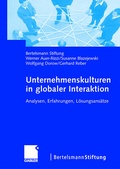 Cover: Unternehmenskulturen in globaler Interaktion - Springer Gabler