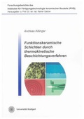 Cover: Funktionskeramische Schichten durch thermokinetische Beschichtungsverfahren - Shaker