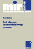 Cover: Controlling von Internationalisierungs-prozessen - Springer Gabler