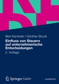 Cover: Einfluss von Steuern auf unternehmerische Entscheidungen - Springer Gabler