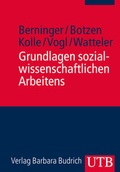 Cover: Grundlagen sozialwissenschaftlichen Arbeitens - UTB