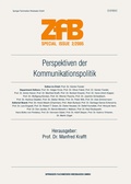 Cover: Perspektiven der Kommunikationspolitik - Springer Gabler