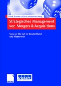 Cover: Strategisches Management von Mergers & Acquisitions - Springer Gabler
