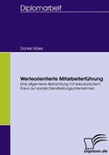 Cover: Werteorientierte Mitarbeiterf&uuml;hrung - Diplomica Verlag