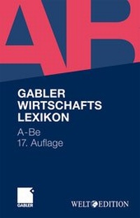 Enlarge image Cover: Gabler Wirtschaftslexikon - Springer Gabler