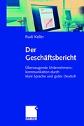 Cover: Der Gesch&auml;ftsbericht - Springer Gabler