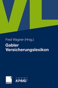 Cover: Gabler Versicherungslexikon - Springer Gabler
