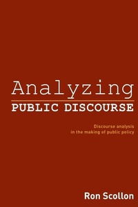 Enlarge image Cover: Analyzing Public Discourse - Routledge