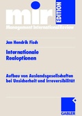 Cover: Internationale Realoptionen - Springer Gabler