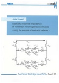 Cover: Spatially-resolved impedance of nonlinear inhomogeneous devices - Shaker