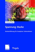 Cover: Spannung Marke - Springer Gabler