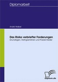 Abbildung von: Das Risiko verbriefter Forderungen - Diplomica Verlag
