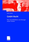 Cover: GmbH-Recht - Springer Gabler