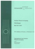 Cover: Seminar Wasserversorgung - Shaker