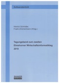 Cover: Tagungsband zum zweiten Elmshorner Wirtschaftsinformatiktag 2010 - Shaker