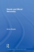 Cover: Needs and Moral Necessity - Routledge