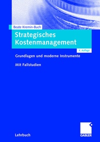 Abbildung von: Strategisches Kostenmanagement - Springer Gabler