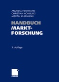 Cover: Handbuch Marktforschung - Springer Gabler