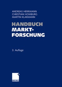 Enlarge image Cover: Handbuch Marktforschung - Springer Gabler
