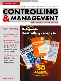 Abbildung von: Prägende Controllingkonzepte - Springer Gabler