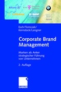 Cover: Corporate Brand Management - Springer Gabler