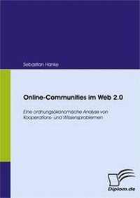 Abbildung von: Online-Communities im Web 2.0 - Diplomica Verlag
