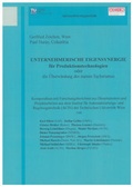 Cover: Unternehmerische Eigensynergie f&uuml;r Produktionstechnologien - Shaker