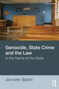 Cover: Genocide, State Crime and the Law - Routledge Cavendish