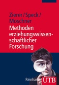 Cover: Methoden erziehungswissenschaftlicher Forschung - UTB