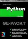 Cover: Python GE-PACKT - MITP