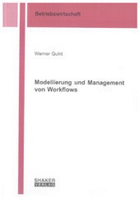 Enlarge image Cover: Modellierung und Management von Workflows - Shaker