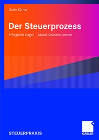 Abbildung von: Der Steuerprozess - Springer Gabler