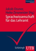 Cover: Sprachwissenschaft f&uuml;r das Lehramt - UTB