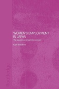 Cover: Women's Employment in Japan - Routledge