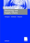 Cover: Steuerung von Supply Chains - Springer Gabler