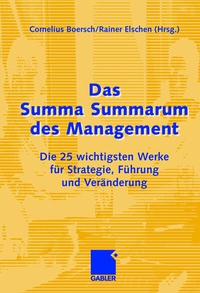 Abbildung von: Das Summa Summarum des Management - Springer Gabler
